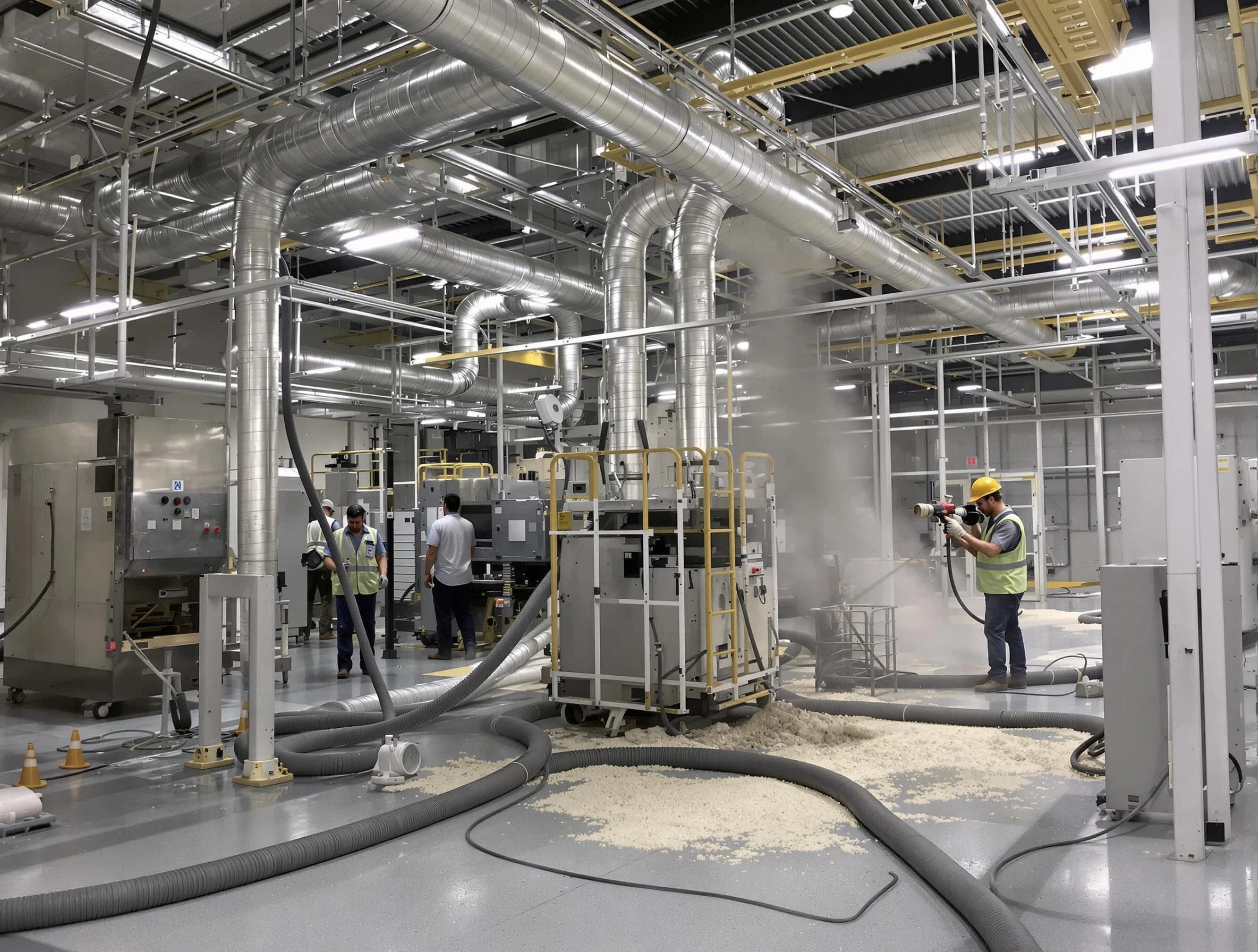 Heavy-duty industrial duct cleaning by Jeannette Air Duct Cleaning in Jeannette