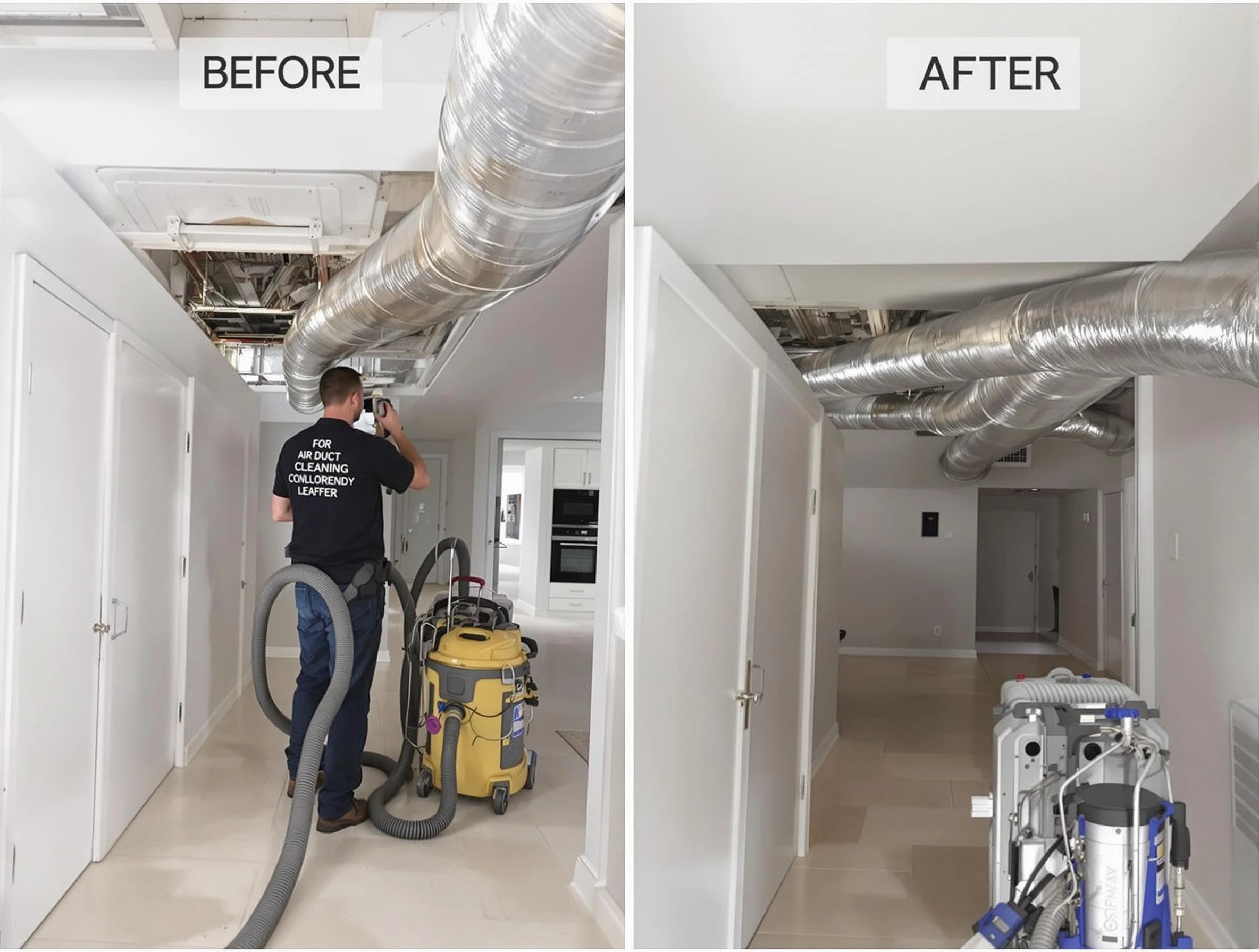 Jeannette Air Duct Cleaning professional performing thorough air duct cleaning in Jeannette