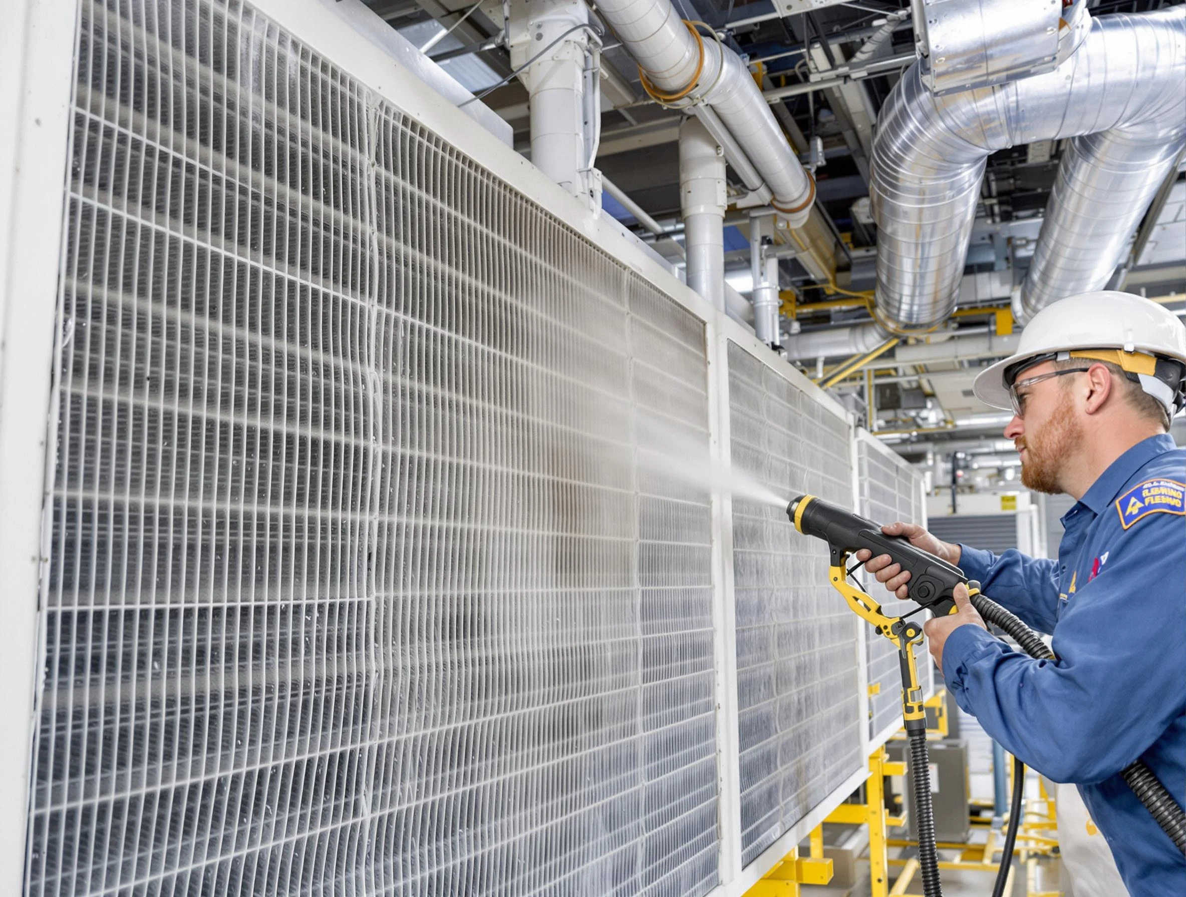 Professional commercial coil cleaning by Jeannette Air Duct Cleaning in Jeannette